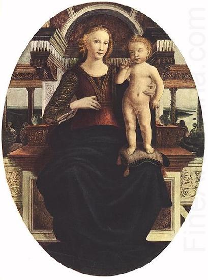 Mary with the Child, Piero Pollaiuolo